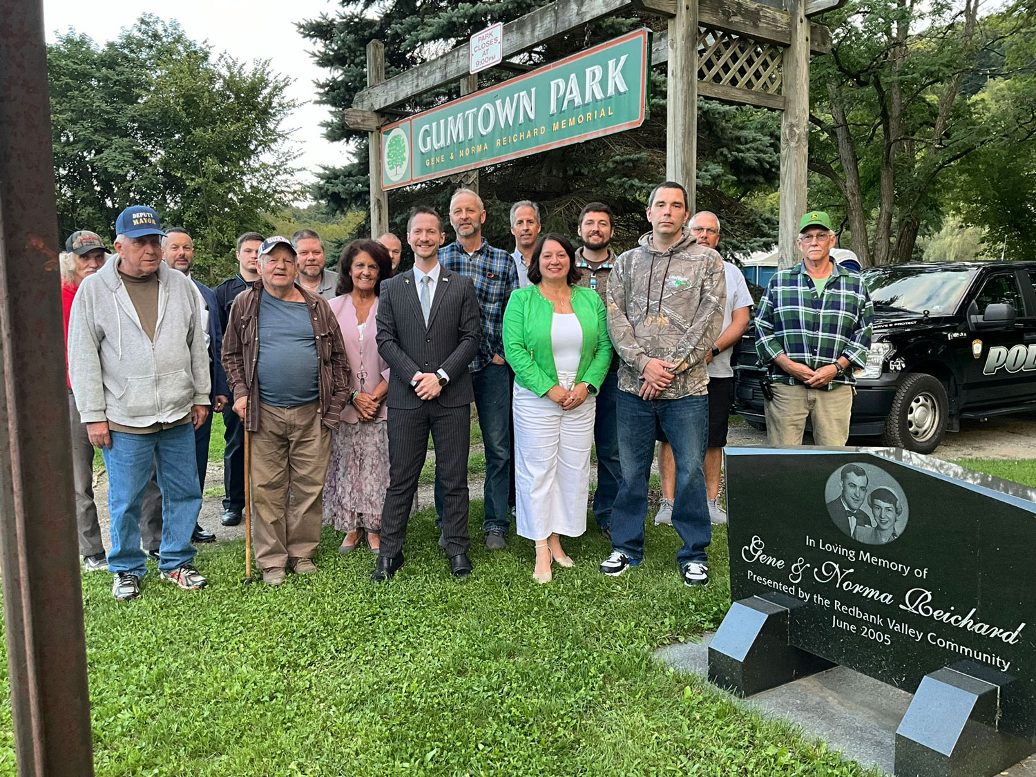 Gumtown Park - New Bethlehem PA - Mayor Gordon Barrows & Borough Council 2024